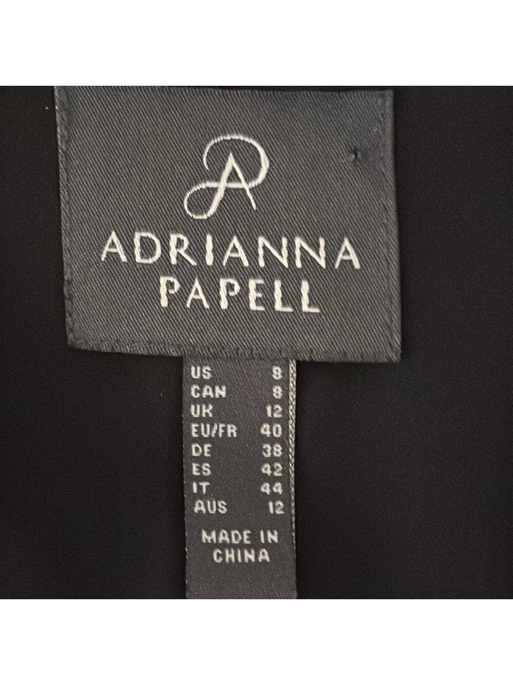 Adrianna Papell Daytime V-neck High Low Sheath Dress - Picture 8 of 11